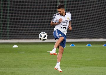 Argentina: Enzo Pérez sustituye al lesionado Lanzini