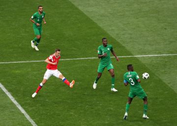 Rusia brinda una goleada a Putin (5-0)