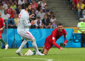 Cristiano se sacude la tensión a lo grande
