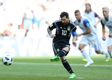 Messi tiene la negra con Argentina