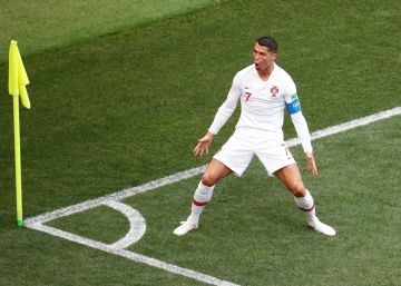 Cristiano le da la victoria a Portugal y Marruecos es el primer eliminado del Mundial
