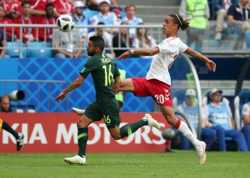 Dinamarca empata ante Australia