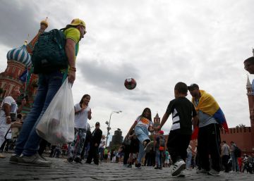 La fiesta mundialista de Moscú