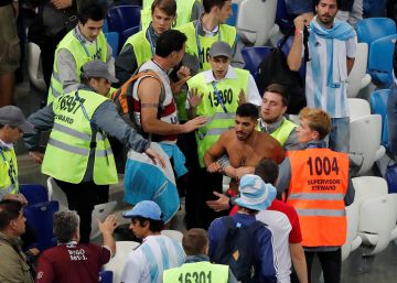 Expulsados 24 ultras argentinos de Rusia