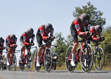 El BMC derrota al Sky en una contrarreloj que deja a todos contentos en el Tour de Francia