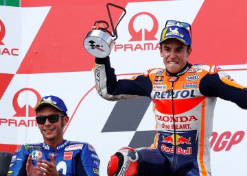 Márquez, la victoria de la paciencia en Sachsenring