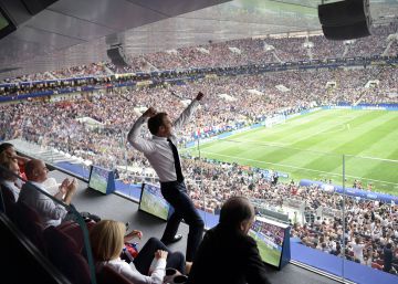 Macron, campeão