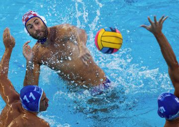 Patrias de quita y pon en el waterpolo