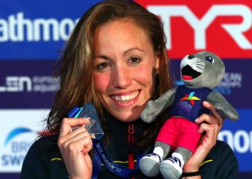 La plata recompensa la valentía de Jessica Vall en los 200 braza