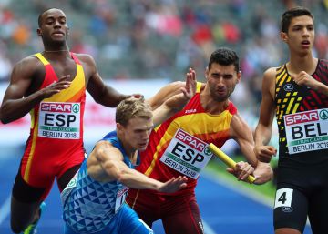 Las fieras del 4x400 masculino, en la final