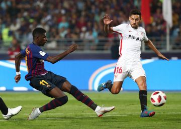 Dembélé se pide jugar