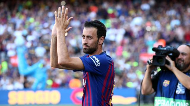 Busquets el miércoles en el Gamper.