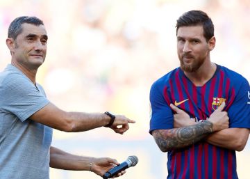 Valverde, expectante por ver al Madrid sin Cristiano