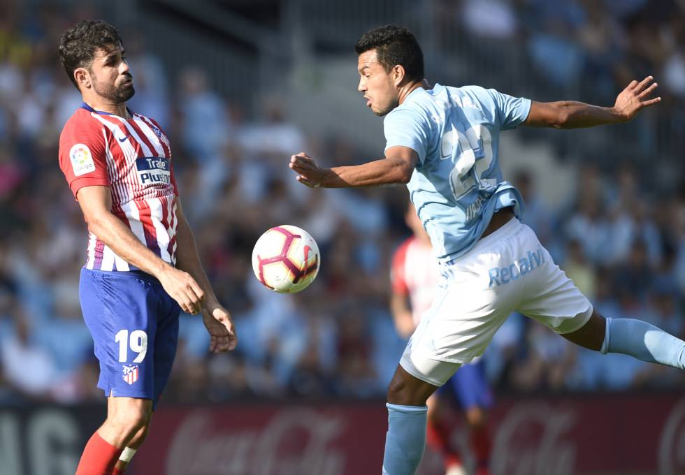 El Celta de Mohamed le ganó al Atlético de Simeone