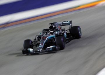 Lewis Hamilton gana el GP de Singapur