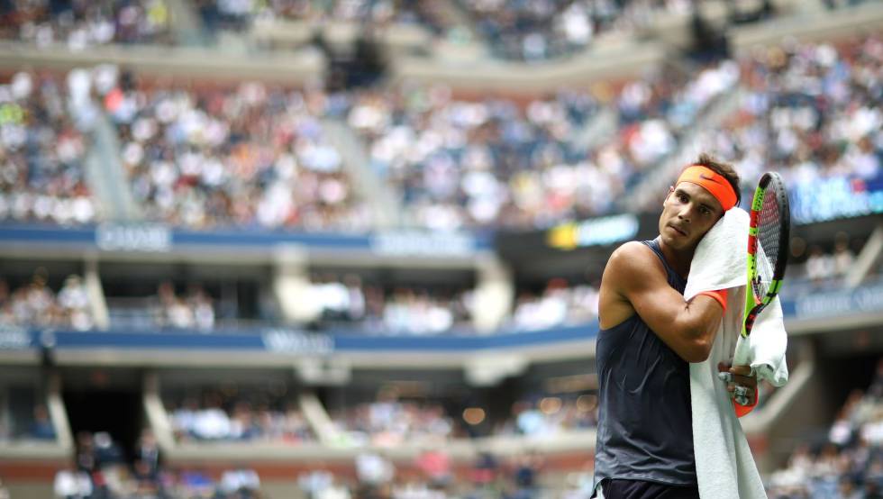 Nadal, en una imagen durante la última edición del US Open en Nueva York.