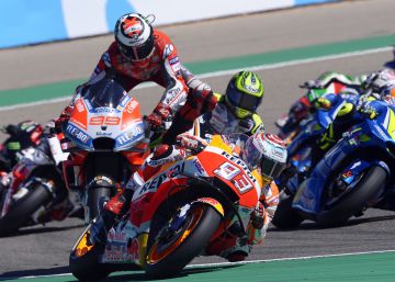 Lorenzo: “Márquez me ha destrozado el pie y me ha arruinado la carrera”