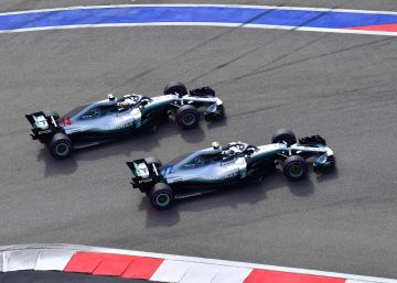 Hamilton gana en Rusia y amplía su ventaja con Vettel