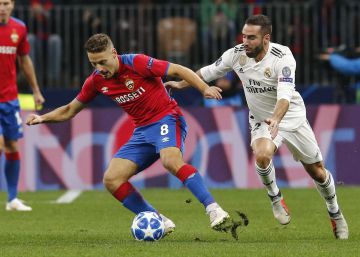 El Real Madrid se estrella ante el CSKA de Moscú