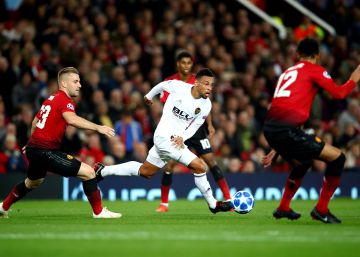 Empate entre el Manchester United y el Valencia