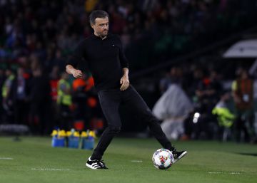 Luis Enrique: “En el descanso estuve maravilloso”