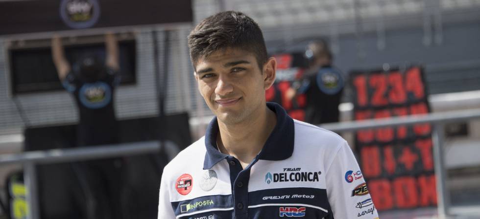 Jorge Martín, en el circuito de Sepang.
