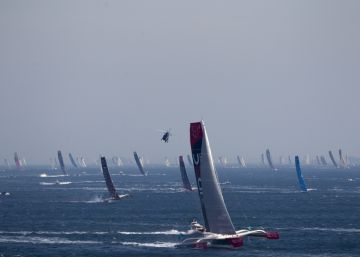 El maxi trimarán 'Gitana 17' de Sébastien Josse lidera las primeras millas de la Ruta del Ron El maxi trimarán 'Gitana 17' de Sébastien Josse lidera las primeras millas de la Ruta del Ron