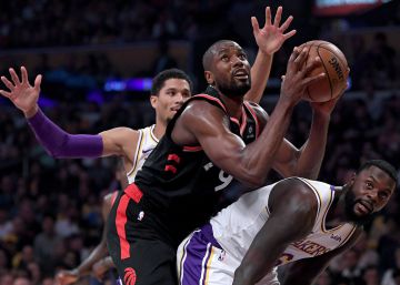Serge Ibaka despliega su mejor versión ante los Lakers de LeBron