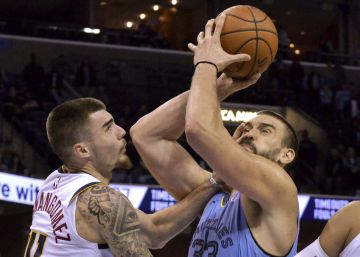 La fuerza de Marc Gasol decide y frena la racha de los Nuggets