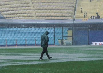 El diluvio aplaza la final de todos los tiempos entre Boca y River