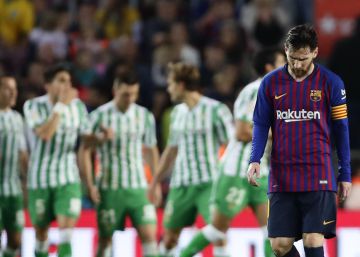 El Betis toma el Camp Nou, la gesta soñada por Setién