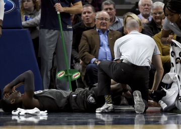 Ibaka y Marc Gasol destacan en la noche de la grave lesión de LeVert