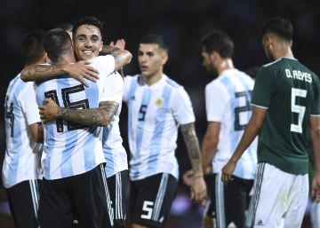 Argentina disfruta de una victoria ante México en la antesala del River - Boca