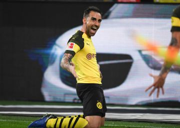 El Dortmund se queda con Alcácer
