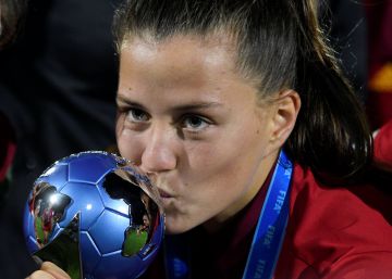 Claudia Pina: “La pillería solo me sale con el fútbol”