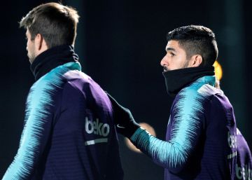 Luis Suárez, delantero del primer batallón