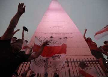 Buenos Aires, en rojo y blanco