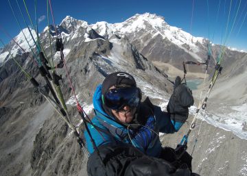 El Himalaya en parapente y con un violín
