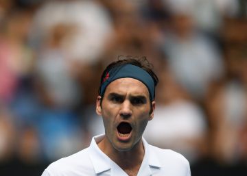 El ‘jardín’ azul de Federer