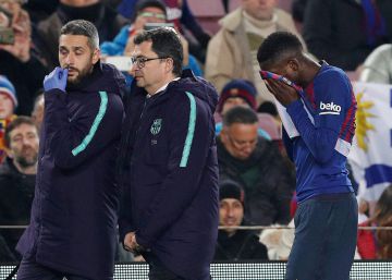 El ‘show’ de Dembélé se cancela por lesión