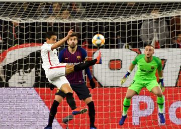 El Barça se condena en Nervión