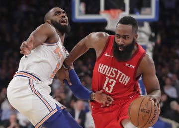 Harden hace historia con 61 puntos en el Madison Square Garden
