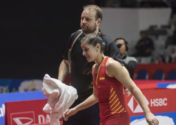 Carolina Marín se retira lesionada de la final del Masters de Indonesia
