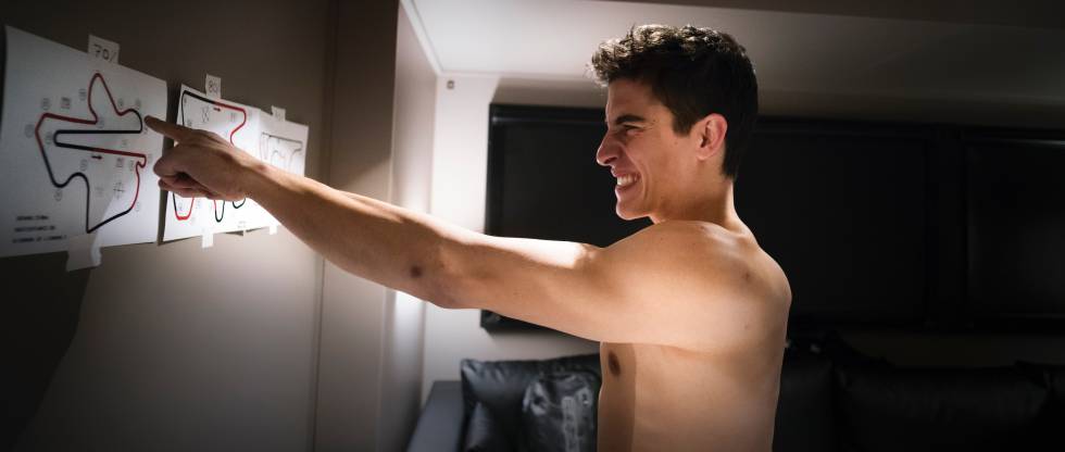 Márquez se prepara para volver a la competición.