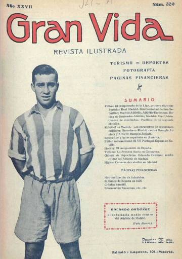 Portada de Gran Vida del mes de marzo de 1929.