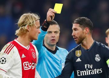 La UEFA sanciona a Sergio Ramos con dos partidos por forzar la amarilla ante el Ajax