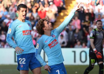 El Atlético gana de rebote