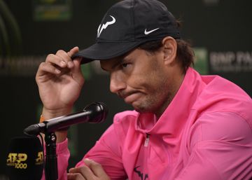 La rodilla persigue a Nadal