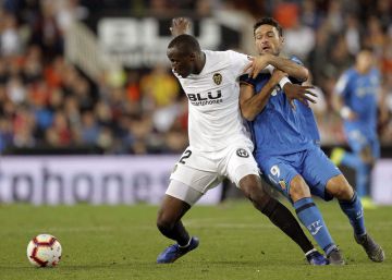 El Valencia choca con el muro del Getafe