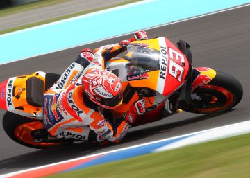 En Termas, Márquez tiene el control
